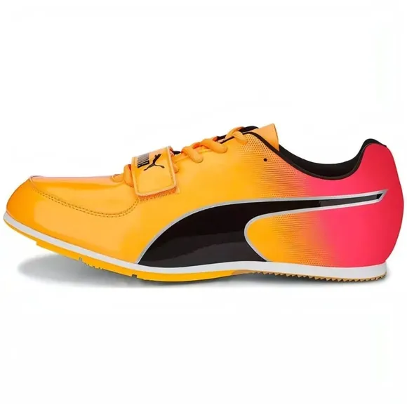Puma evoSpeed Long Jump 10 Field Event Spikes Orange Athletics Olympic US 13
