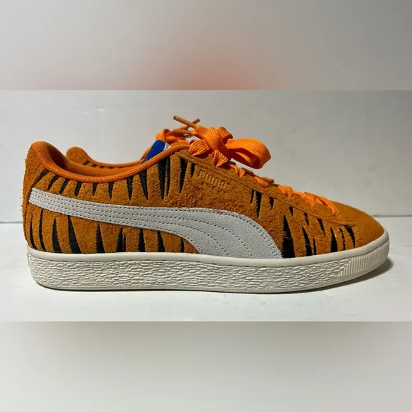 PUMA Kellogg's Frosted Flakes Sneakers Shoes 10 Men's Tony the Tiger 70th Orange