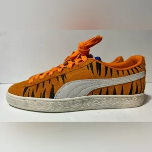 PUMA Kellogg's Frosted Flakes Sneakers Shoes 10 Men's Tony the Tiger 70th Orange