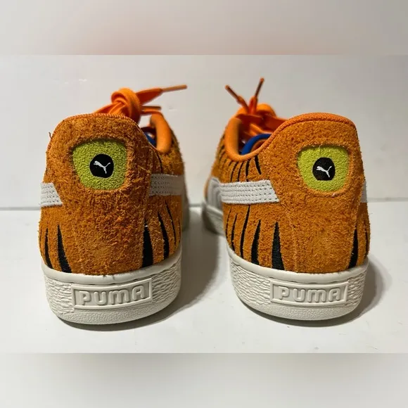 PUMA Kellogg's Frosted Flakes Sneakers Shoes 10 Men's Tony the Tiger 70th Orange