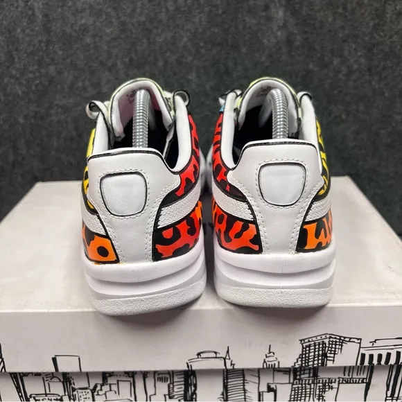 Puma Men’s GV “Rainbow Leopard” Custom Sneaker Size 10