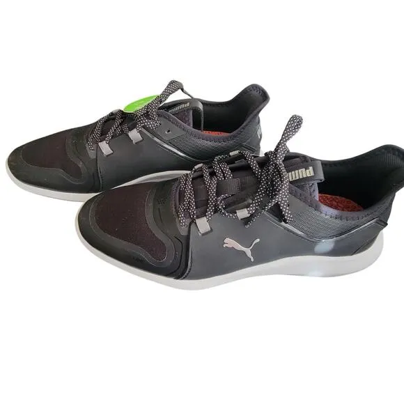 Puma Men's Ignite Fasten8 Pro Golf Shoes Size 10 1/2  Black and White New