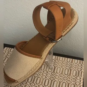 Rag &amp; Bone Tan and Cream Espadrille Sandals size 39