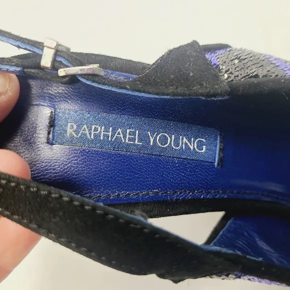 RAPHAEL YOUNG sequin Heels sandals