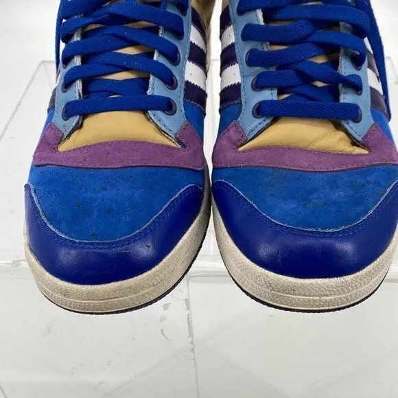 RARE Adidas Originals Top 10 Hi Retro Basketball Shoes Sneakers Multi 11.5