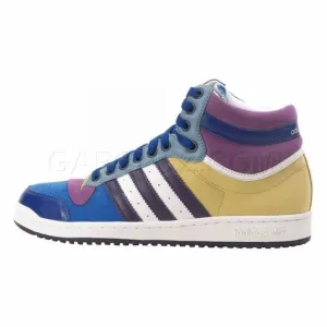 RARE Adidas Originals Top 10 Hi Retro Basketball Shoes Sneakers Multi 11.5