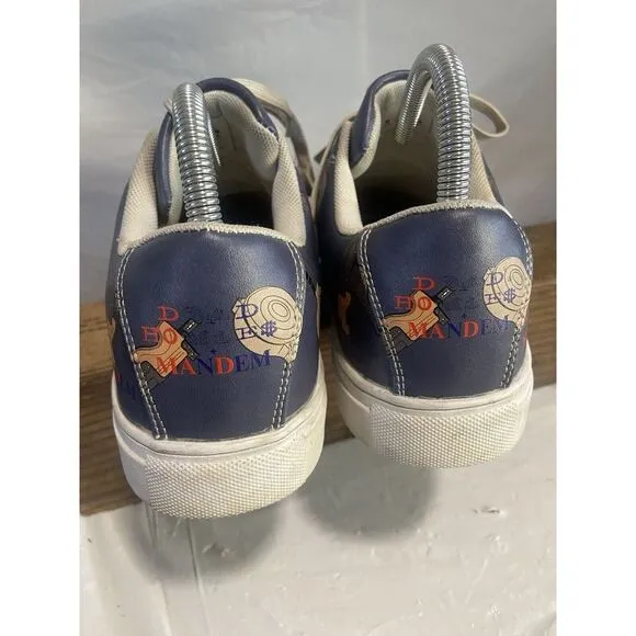 Rare‎ Colaboraci'on Dead Homies   Mandem Men's Shoes Blue/ White Pro SE Size 8.5