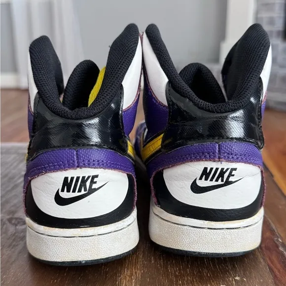 RARE NIKE LA Lakers Son Of Force Retro Basketball Shoes