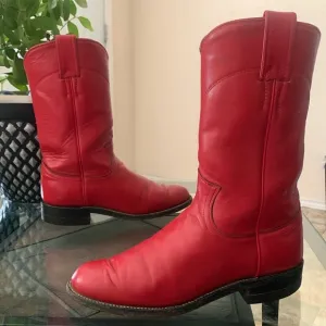 RARE🔥Vintage JUSTIN Western Roper Boots