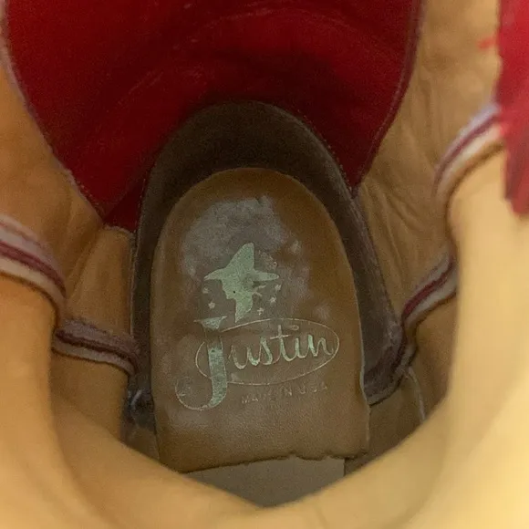 RARE🔥Vintage JUSTIN Western Roper Boots