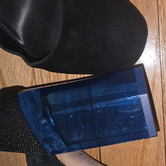 Rebecca Minkoff Black Heel Strappy Women's Shoes