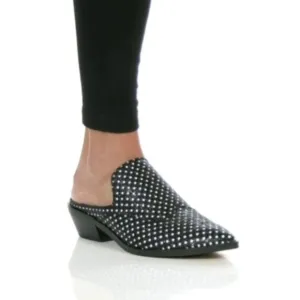 Rebecca Minkoff Karynah Star Leather Mule NWOT