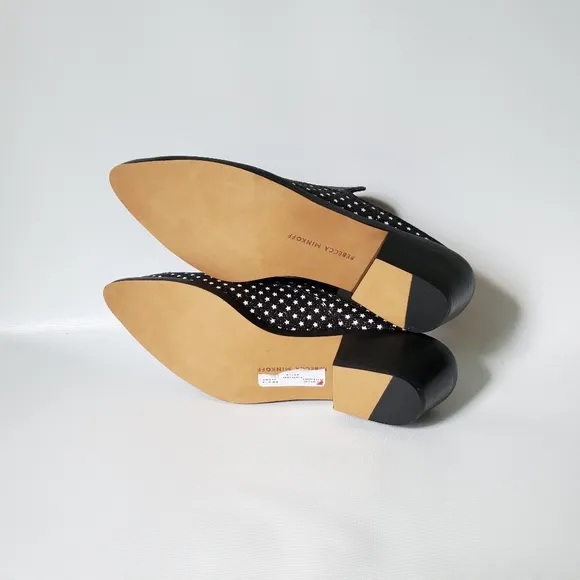 Rebecca Minkoff Karynah Star Leather Mule NWOT