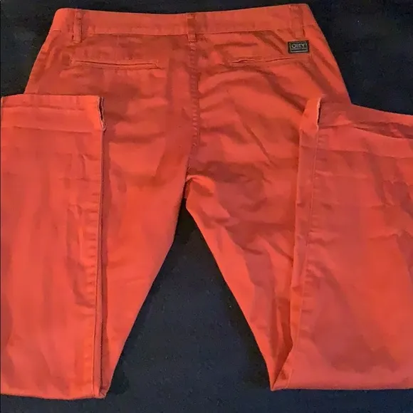Red Obey Pants