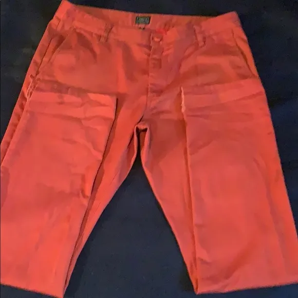 Red Obey Pants