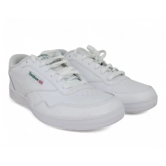 Reebok Club MEMT Classic White Green Mens Size 13 Retro Leather Sneakers Comfort