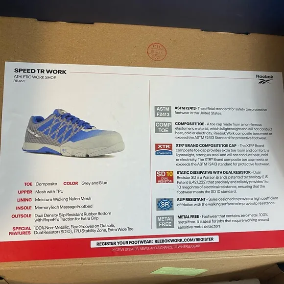 Reebok composite sneakers