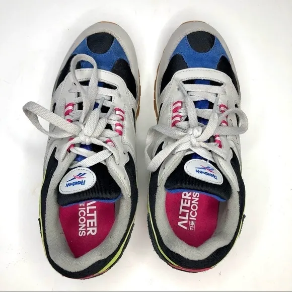Reebok concept sample 004 sneakers retro 90s neon running men’s 6/women’s 7.5