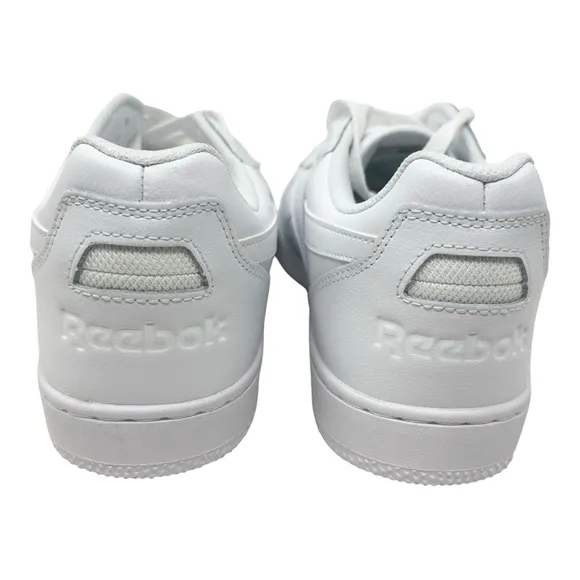 Reebok Men’s BB 4000 II Premium Leather Basketball 100033737 White/Grey Sz 11.5