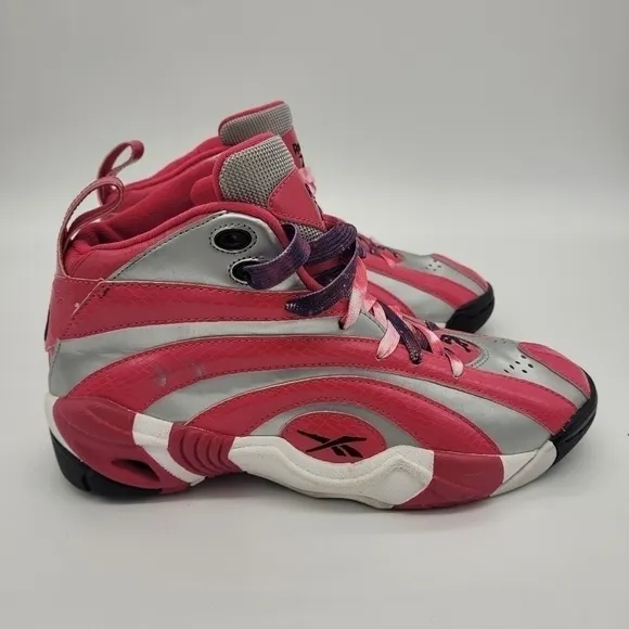 Reebok Shaqnosis OG Retro Basketball Shoes Size 7 Mens 8.5 Womens Pink