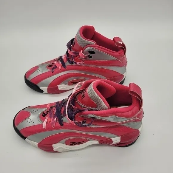 Reebok Shaqnosis OG Retro Basketball Shoes Size 7 Mens 8.5 Womens Pink