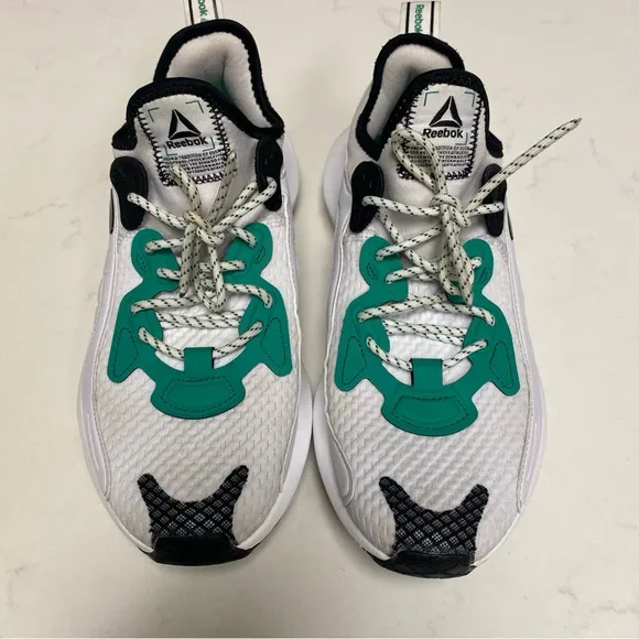 Reebok Sole Fury 00 Retro Running Shoes Women's White/Green size 8.5