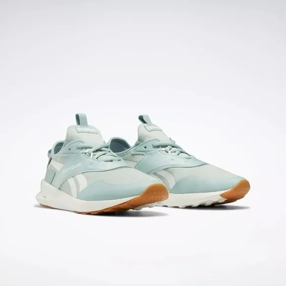 Reebok Spark Run Seaside Grey Chalk Women's 9 GY8873 Lace Up Shoes Athleisure