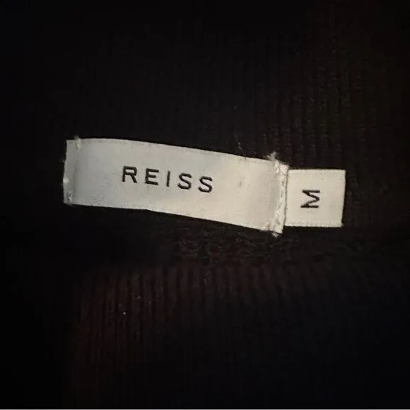 REISS Suki Semi-sheer Patterned Jumper