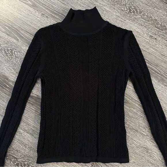 REISS Suki Semi-sheer Patterned Jumper