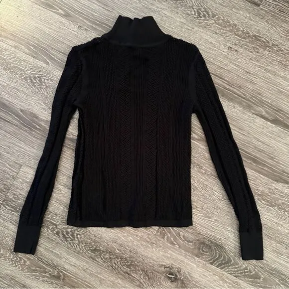 REISS Suki Semi-sheer Patterned Jumper