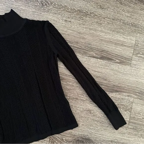 REISS Suki Semi-sheer Patterned Jumper