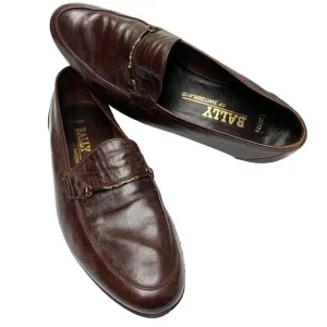 Retro BALLY Switzerland Corona‎ Leather Bit Dress Shoes