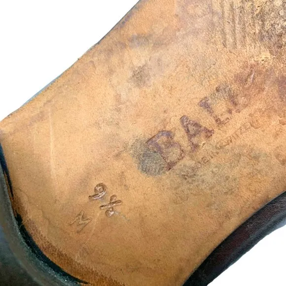 Retro BALLY Switzerland Corona‎ Leather Bit Dress Shoes