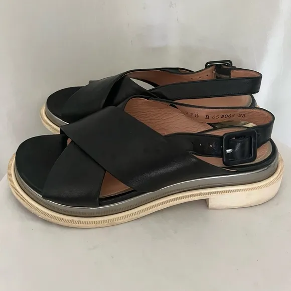 Robert Clergerie Caliba Cross Strap Slingback Sandal