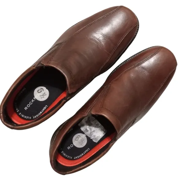 Rockport Men's Charles Road Slip-On Dress Shoe Size 6.5W NWOT