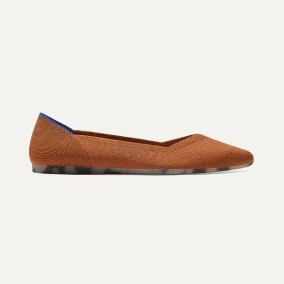 Rothy’s The Point Toe Ballet Flat Slip On Size W11.5 NWOB