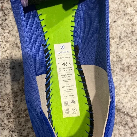 Rothy's Women's Blue Point