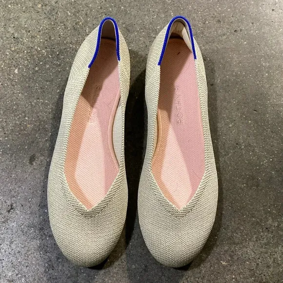 Rothy's Women's metallic Flats