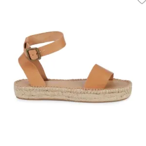 Saludos Cadiz Platform Sandal Leather