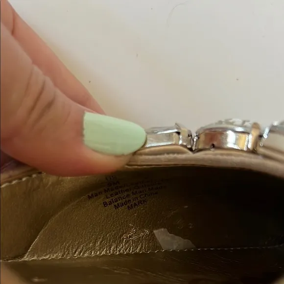 Sam Edelman Beige and Tan Heels with Embellishments 9