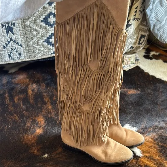 Sam Edelman Fringe Boots