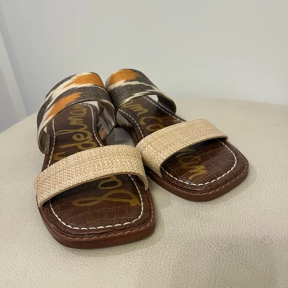 Sam Edelman Haydee Women’s Two Strap Boho Slide Sandals Size 8