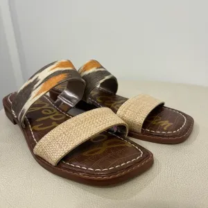 Sam Edelman Haydee Women’s Two Strap Boho Slide Sandals Size 8