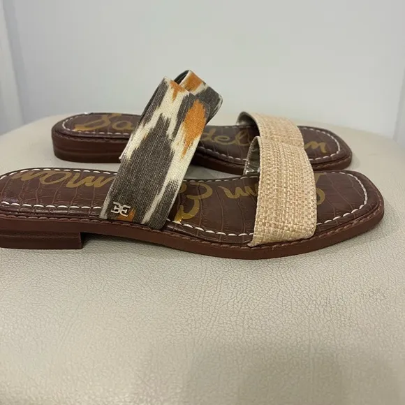 Sam Edelman Haydee Women’s Two Strap Boho Slide Sandals Size 8