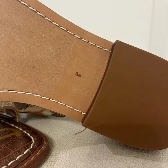 Sam Edelman Haydee Women’s Two Strap Boho Slide Sandals Size 8