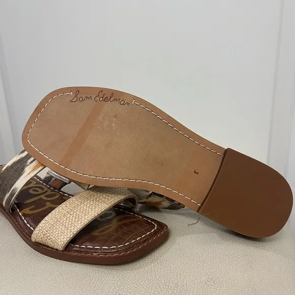 Sam Edelman Haydee Women’s Two Strap Boho Slide Sandals Size 8