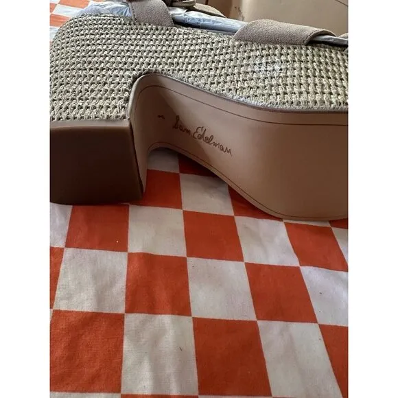 Sam Edelman Trianna 2 Sandals Sesame Beige Suede