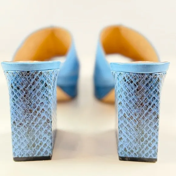SAM EDELMAN Wilton Leather Mule Sandals Size 9