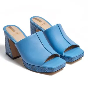 SAM EDELMAN Wilton Leather Mule Sandals Size 9