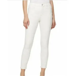 Sanctuary Denim Social Standard High Rise Skinny Ankle Jean Sunshine Stripe 25